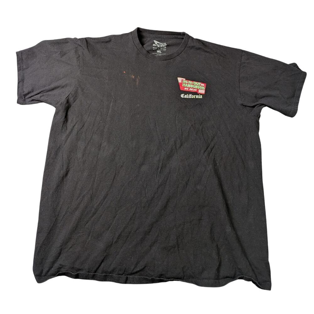 In-N-Out In-N-Out California Muscle Car/Neon Lights Graphic Tee  | Unisex XL